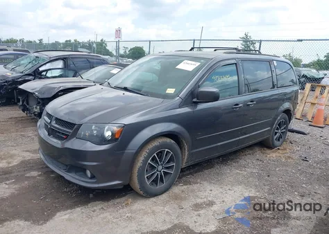 2017 Dodge Grand Caravan Gt from USA, damaged, VIN 2C4RDGEG9HR798882